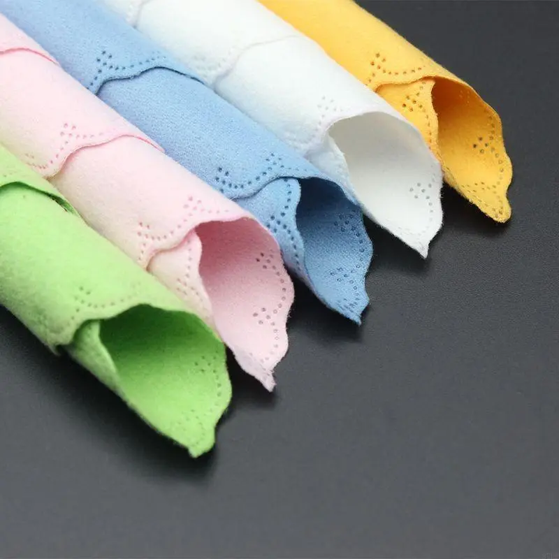 5 Pack Microfiber Guitar Cloths for Guitar, Violin, Piano, Clarinet, Trumpet