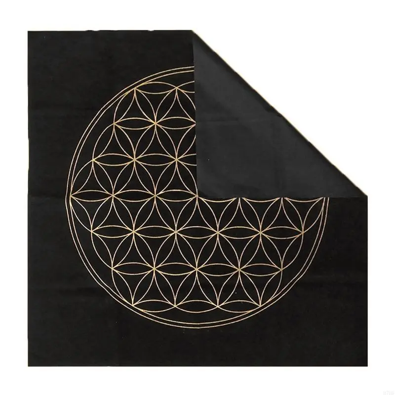 Flower of Life Divination Altar Cloth Tarot Card Special Tablecloth Board Game