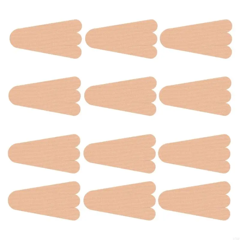Pack of 12 Precuts Elastic Kinesiology Tape Waterproofs Breathable for Wrist