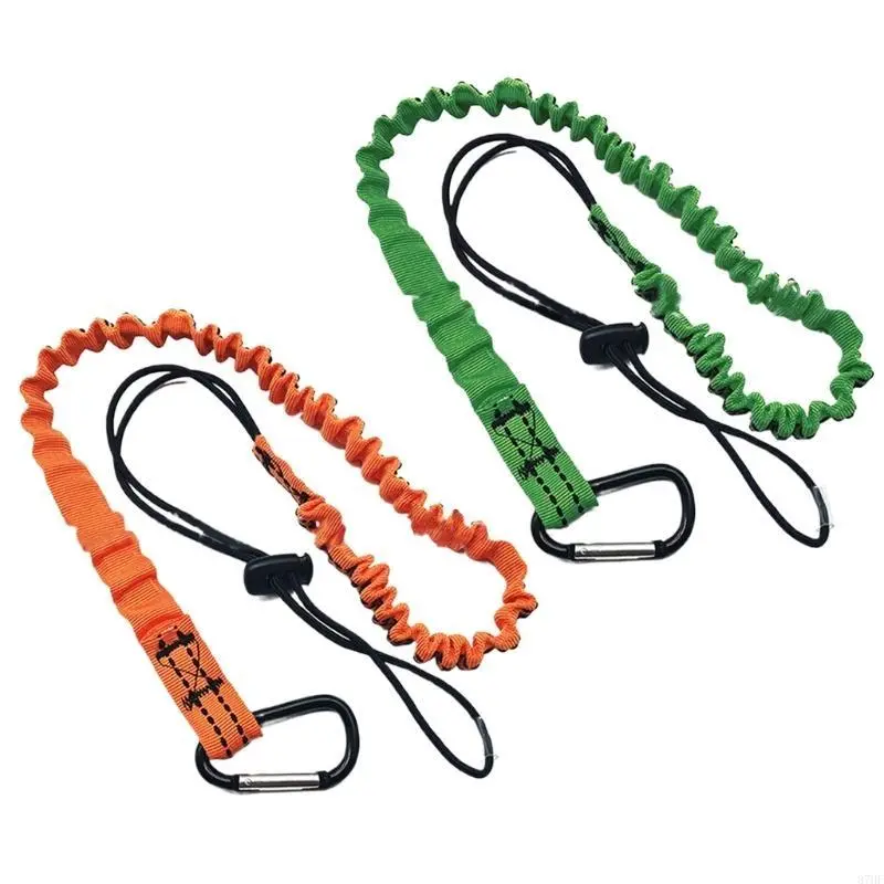 Portable Tool Lanyard with Screw Locking Carabiner Thicken Safety Rope