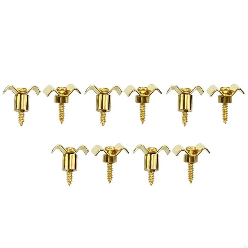 10pcs Guitar String Retainers Vintage String Guides String Tension Adjusters Ensuring Consistent Tone