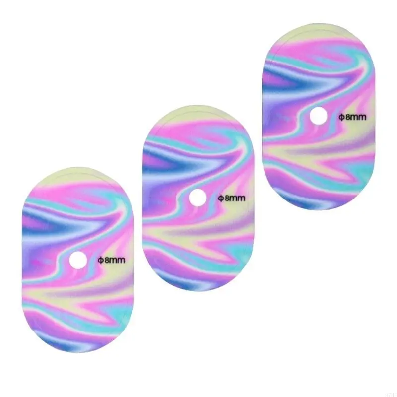 3pcs Tire Sticker Tire Air Nozzle Fixed Sticker Bike Pad Stickers