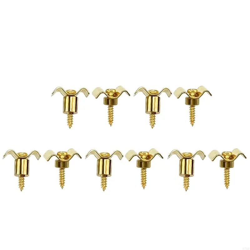 10pcs Guitar String Retainers Vintage String Guides String Tension Adjusters Ensuring Consistent Tone