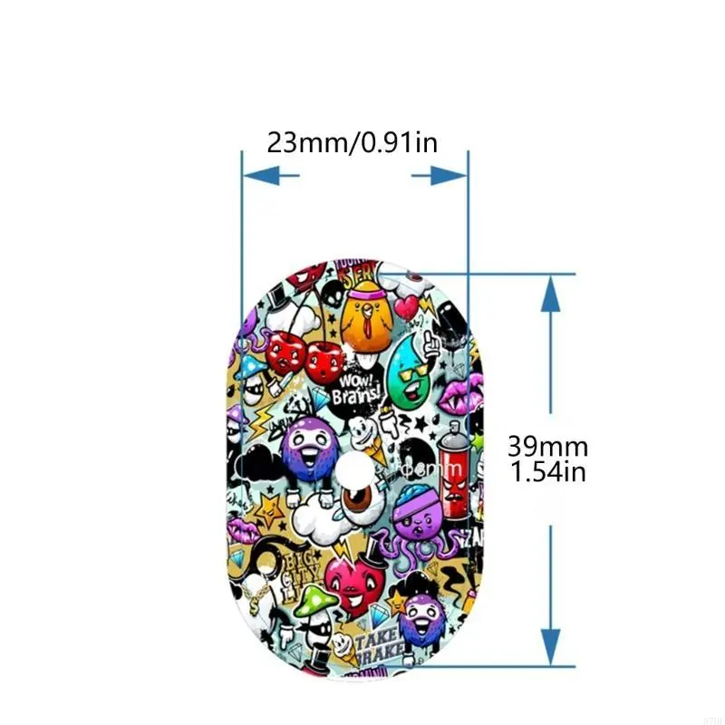 3pcs Tire Sticker Tire Air Nozzle Fixed Sticker Bike Pad Stickers