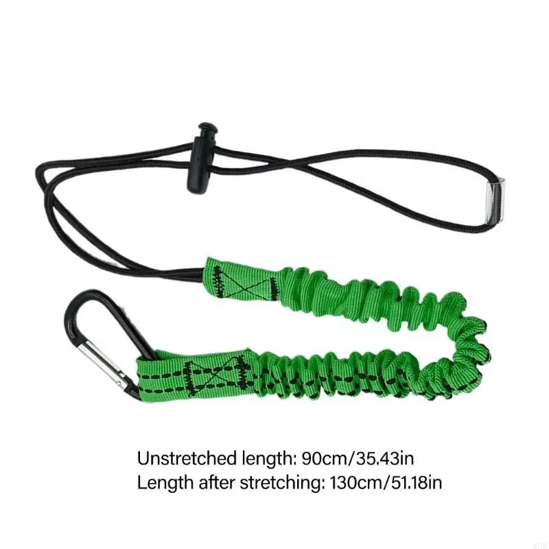 Portable Tool Lanyard with Screw Locking Carabiner Thicken Safety Rope