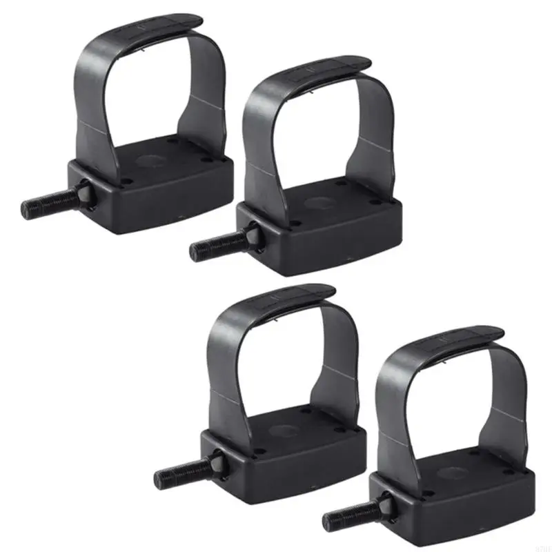 Exercise Bike Pedals 9/16inch 1/2inch Universals Bike Pedal With Strap