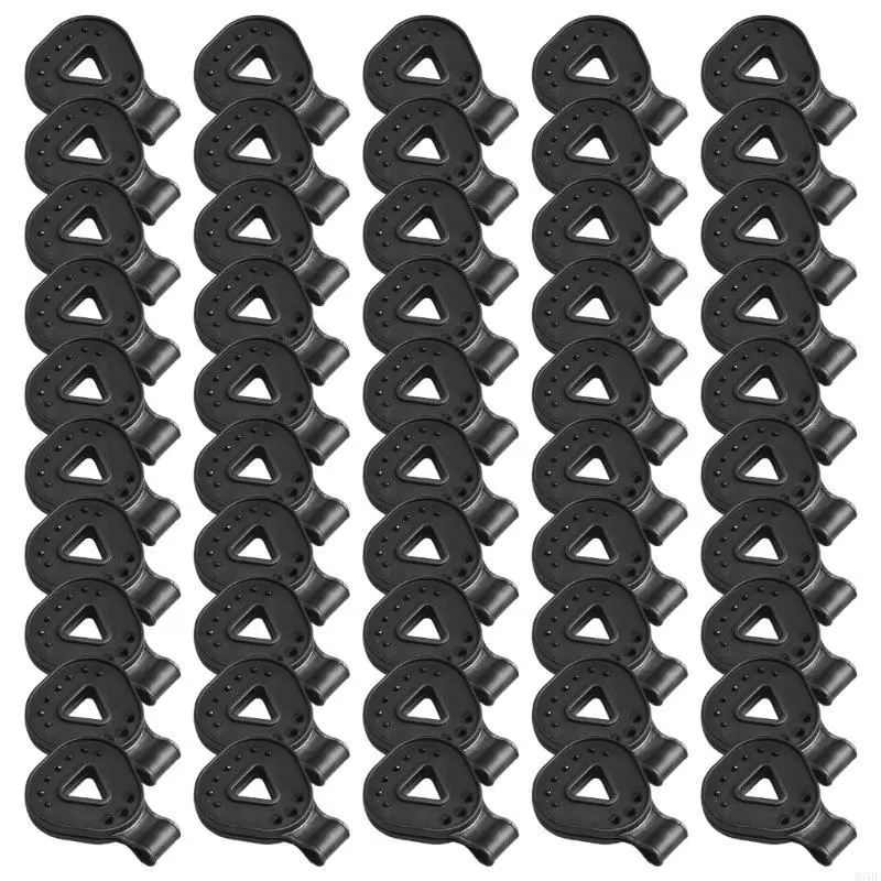 50Pcs Shade Cloth Clip Shade Fabric Clamps for Outdoors Camping Hiking Enduring