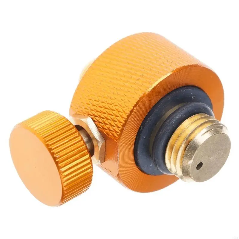 Outdoor Camping Stove Adaptor Replacement Gas Burners Head Adapter Split Type Gas Filling Adapter Enduring