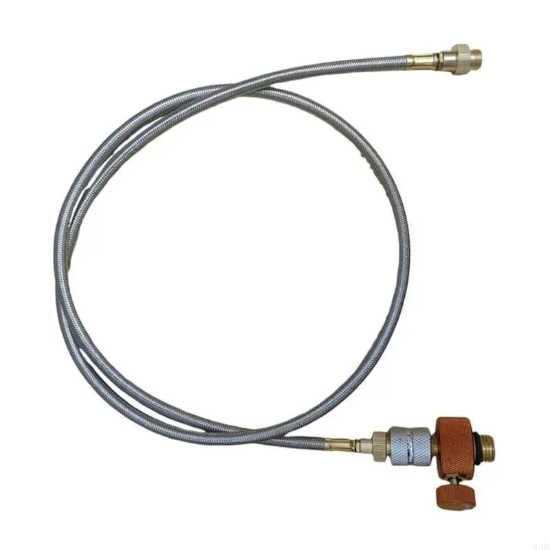 Outdoor Camping Stove Adaptor Replacement Gas Burners Head Adapter Split Type Gas Filling Adapter Enduring