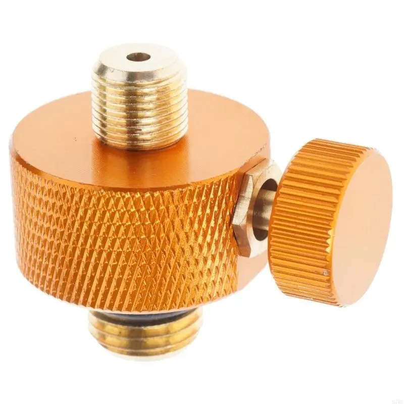 Outdoor Camping Stove Adaptor Replacement Gas Burners Head Adapter Split Type Gas Filling Adapter Enduring