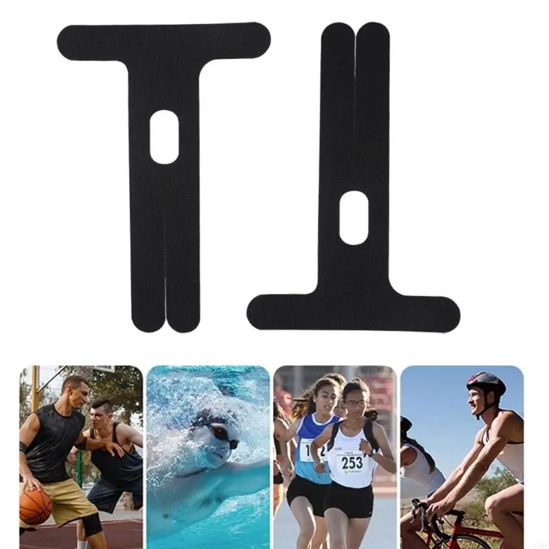 1 Pair Precuts Kinesiology Tape Elastic Sports Bandage Suitable for Feet