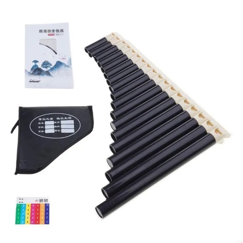 Beginner's C Key Pan Flute Traditional Musical Instrument Student Practice Flute for Easy Learning and Practice