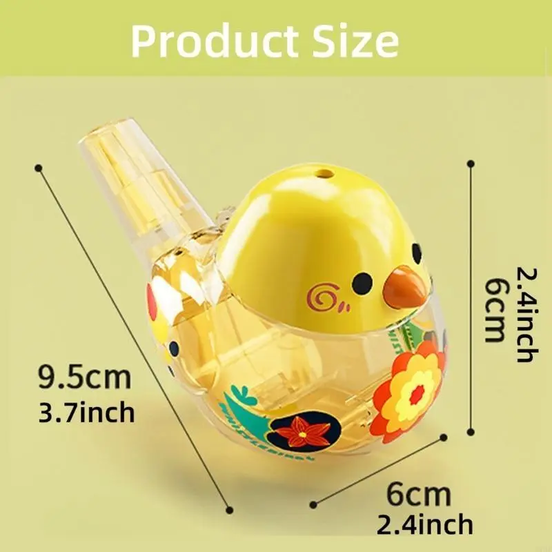 Bird Whistles Noise Makers Musical Bird Water with Lanyard Whistles