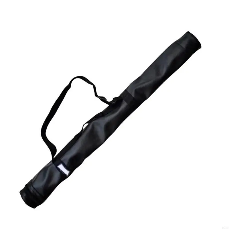 Baseball Bat Backpack Leather Cue Case Carry Bag Cover Portable Cue Bag Bat Protector Bag Enduring