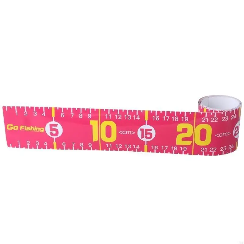 Self-Adhesive Fish Ruler Fishing Measuring Tape Sticker Fishing Accessories