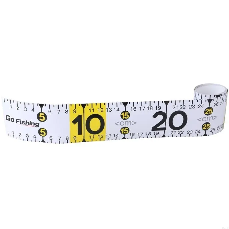Self-Adhesive Fish Ruler Fishing Measuring Tape Sticker Fishing Accessories