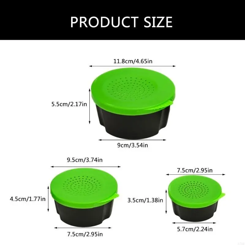 Waterproof Live Baits Bucket Storage Container For Fishing Live Baits Storage