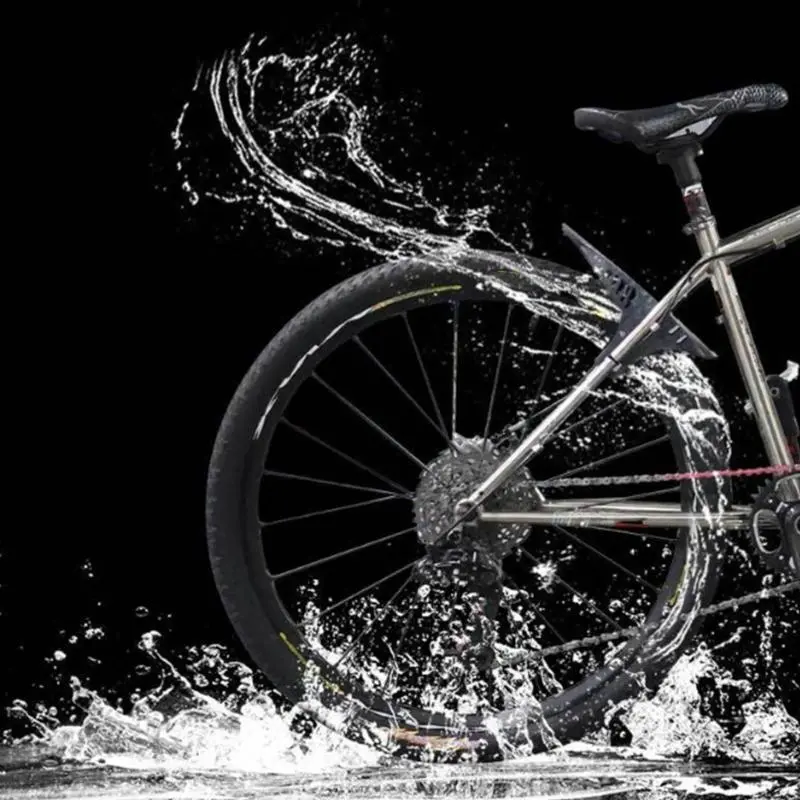 2pcs Mountain Bike Mudguards Cycling Splashes Mud Guards Durability Mudguards