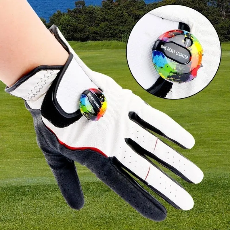 Golf Score Counter Stroke One Touch Reset Up to 12 Shots Counters Clicker Clip