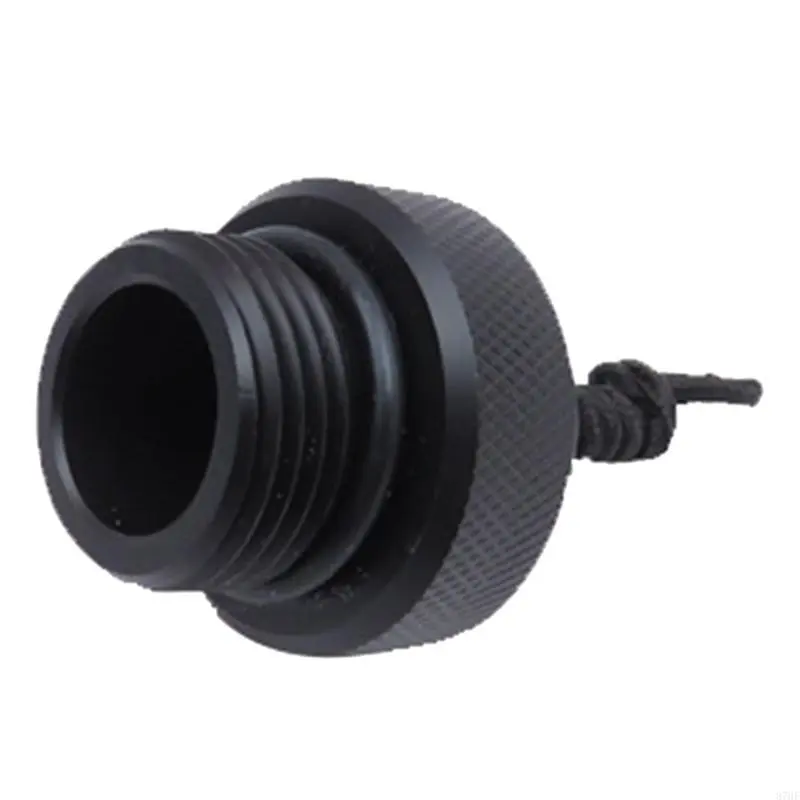 Dive Cover with Cord Scubas Diving Valves Threaded Cover End Dust Plug Protector Cover Easy to Use