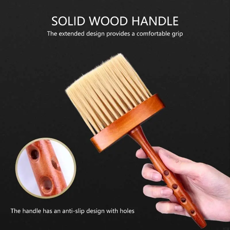 Wooden Handled String Cleaner Handle Tools Guzheng Musical Violin Cleaning Brush