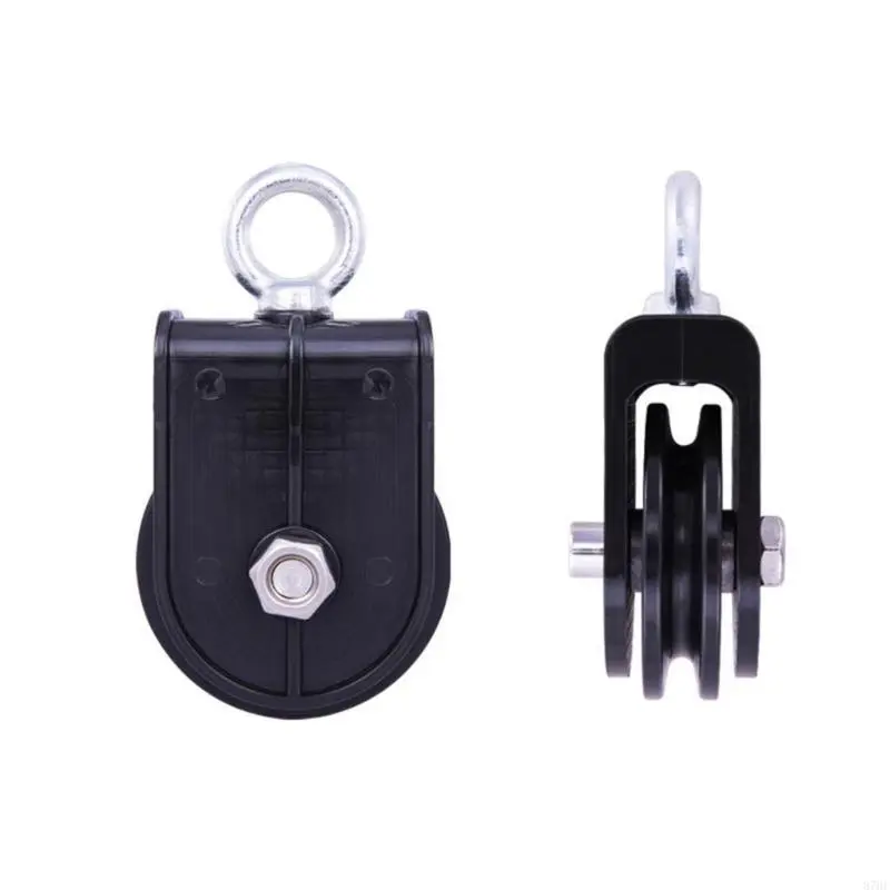 Gym Fitness Pulley Equipment Cable Machine Wearproof Spare Part Gym Pulley Wheel, Round Bearing Pulley Wheel Replacement