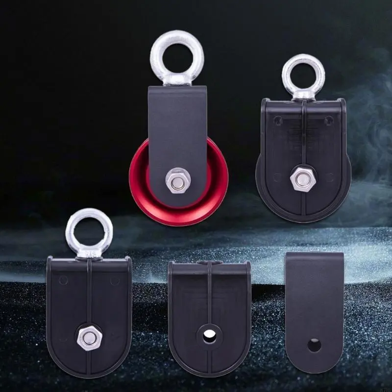 Gym Fitness Pulley Equipment Cable Machine Wearproof Spare Part Gym Pulley Wheel, Round Bearing Pulley Wheel Replacement