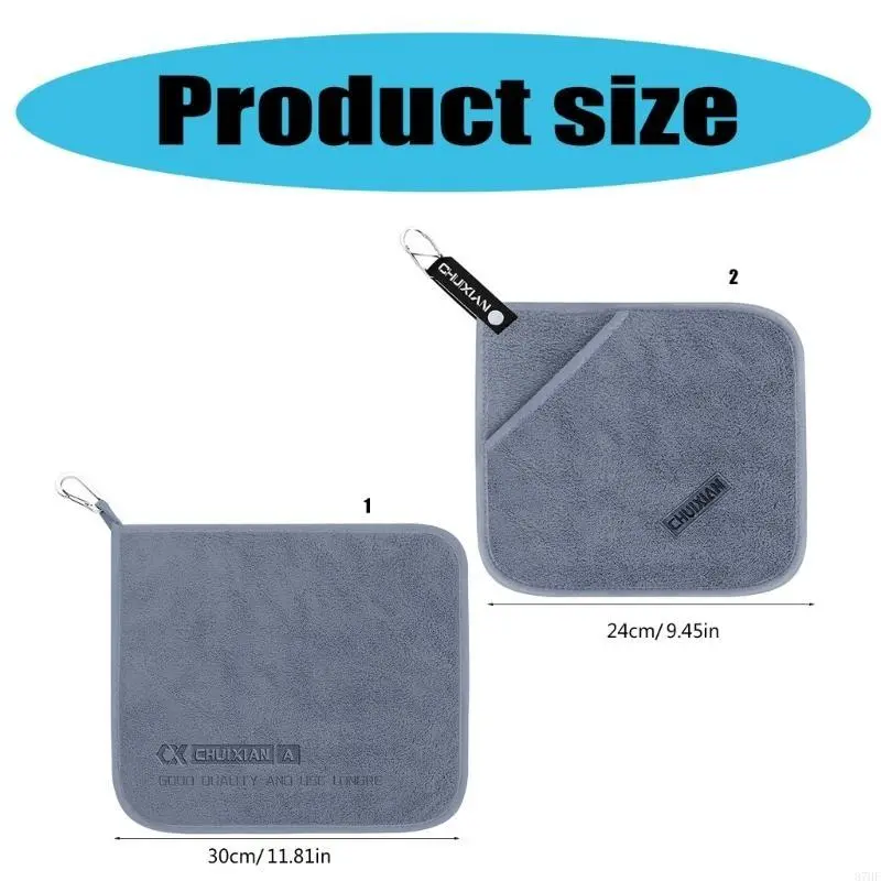 Fishing Accessories Soft Quick Drying Bait Towel for Scrubbing Boats and Rods