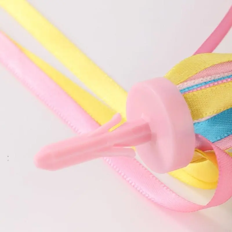 Children Bikes Handlebars Bells with Colorful Streamers Kids Bikes Bells Bicycles Grip Ribbon Cyclings Accessories