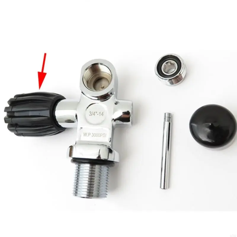 Durability Scubas Cylinder Valves Handle Scubas Diving Cylinder Tanks Valves