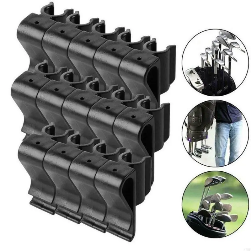 14Pcs Golf Putter Clip Golf Bag Clip on Putter Clamp Holder Golf Putter Clip Ball Marker for Golf Accessories