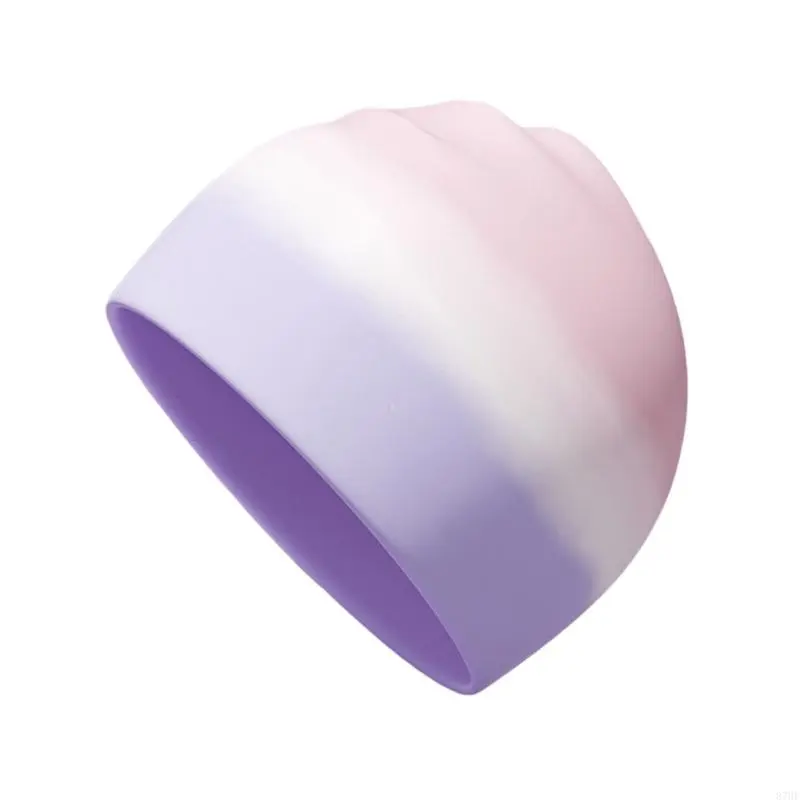 Silicone Swim Hat for Women Water Resistant Swimming Hat Women Surfing Hat