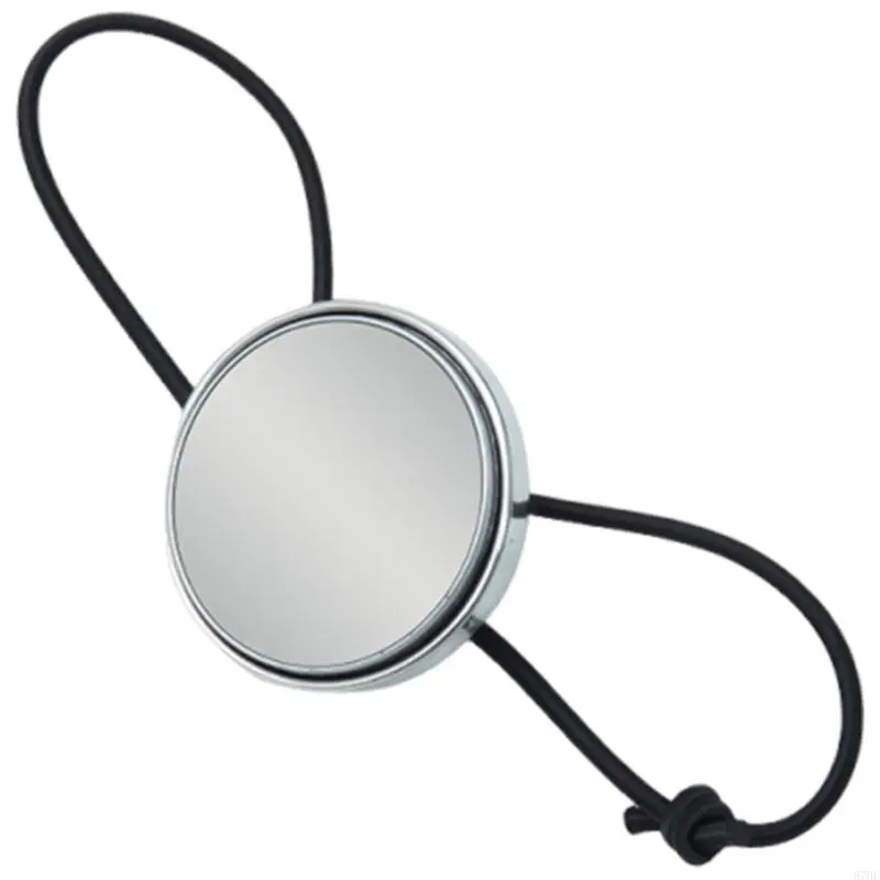 Quickly Release Adjustable Diving Rearview Mirror Featuring Lanyard Rope for Professional Diver