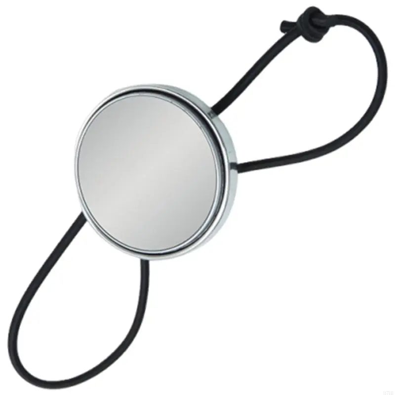 Quickly Release Adjustable Diving Rearview Mirror Featuring Lanyard Rope for Professional Diver