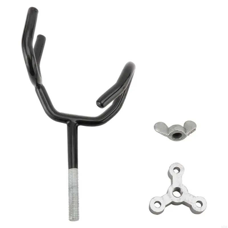 Fishing Rod Rack Brackets Fishing Rod Brackets with Mount Base for Boats 20 Degree Secure Grip Rod Brackets