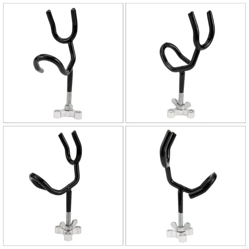 Fishing Rod Rack Brackets Fishing Rod Brackets with Mount Base for Boats 20 Degree Secure Grip Rod Brackets