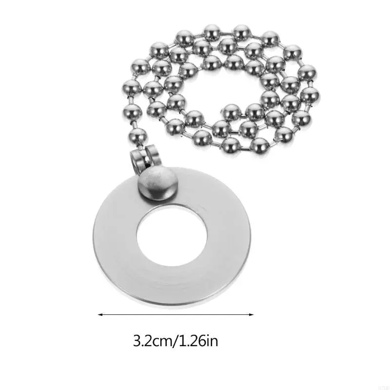 29x3.2cm Stainless Steel Cymbal Sizzler Extension Chain for Drum