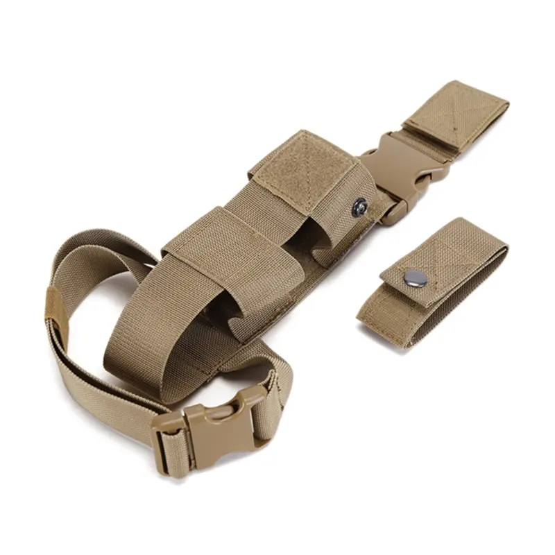 Tactically Drop Leg Bag Thigh Pack Leg Bag Cycling Hiking Waist Pack Nylon Leg Holsters for Water Bottle and Fire Extinguishers