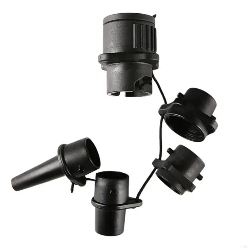 4 in 1 Inflatable Boat Air Adapter Nozzles Board Canoe Accessories