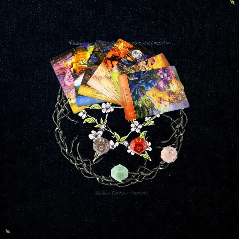 Own Your Power Altar Cloth Moon Phase Snake Tarot Cloth for Spread Tarot Reading Cloth Rune Divination Witch Wiccan Table Games