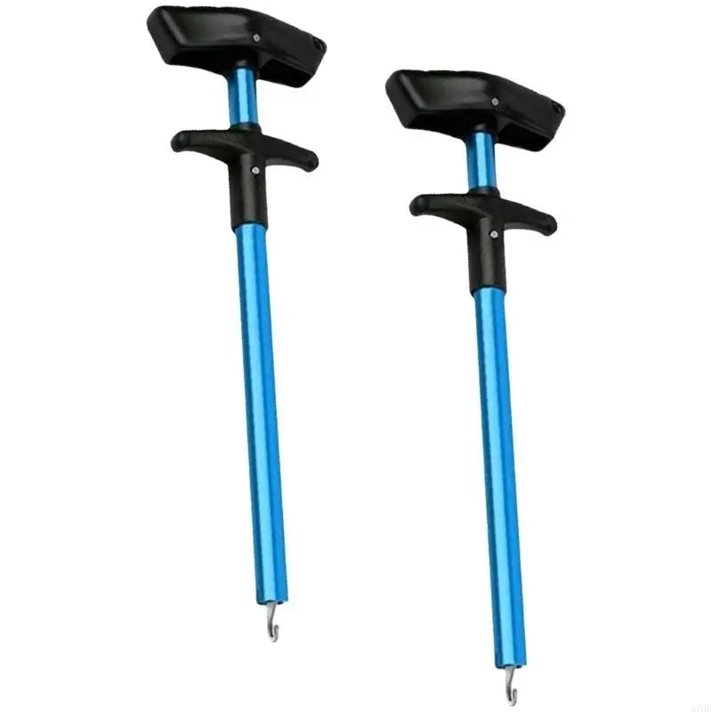 2pcs Aluminum Extractor Fishing Gear Squeeze Out Fish Hook Remover Tool