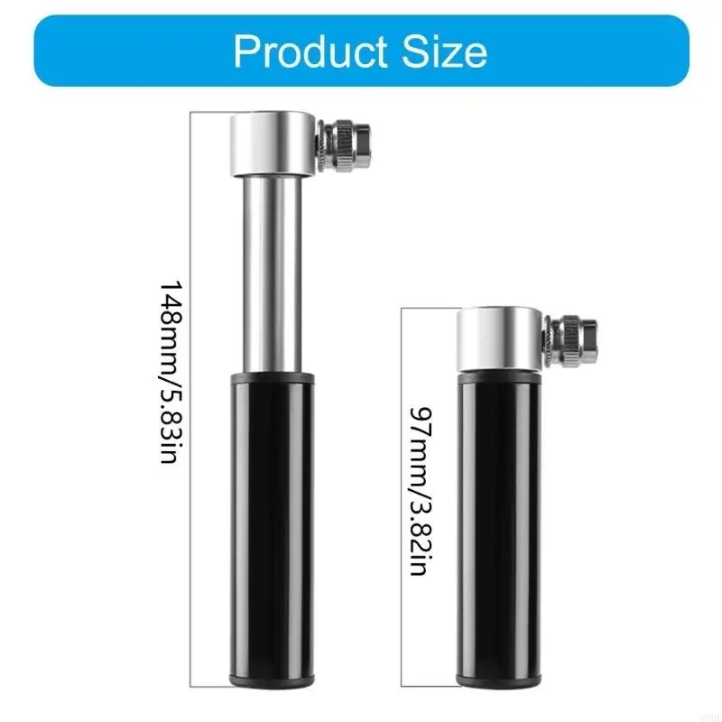 Aluminum Alloys Bicycles Pumps Versatiles High Pressures Bicycles Air Pumps