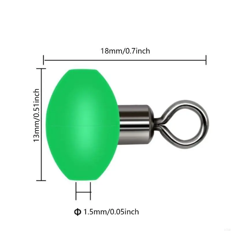 Fishing Connector and Swivels For Night Fishing, Fishing Swivels Connector Set