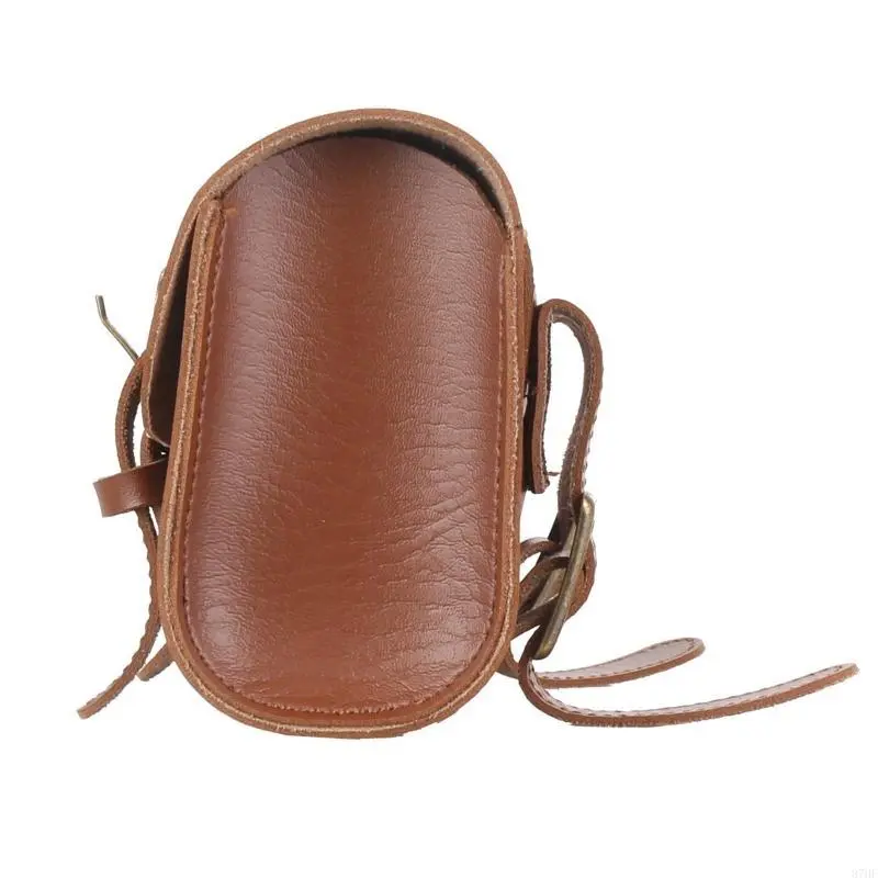 Motorcycle Tool Bag, PU Leather Fork Saddlebags Side Bag Handlebar