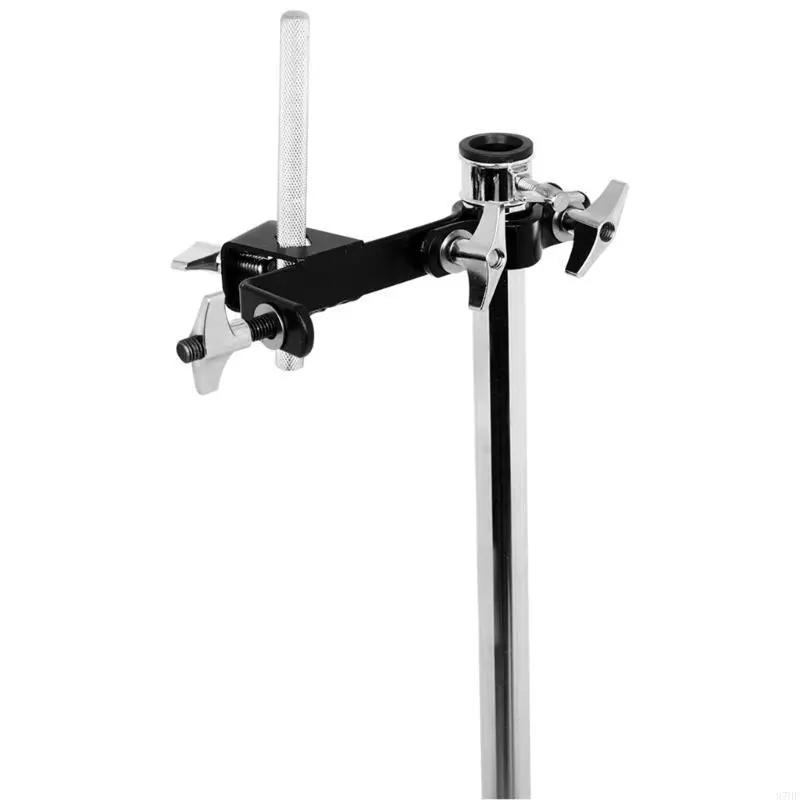 Metal Cowbell Holder Clamp Drum Tambourine Support Clip Adjustable Cowbell MountIng Bracket Clamp Easy to Install