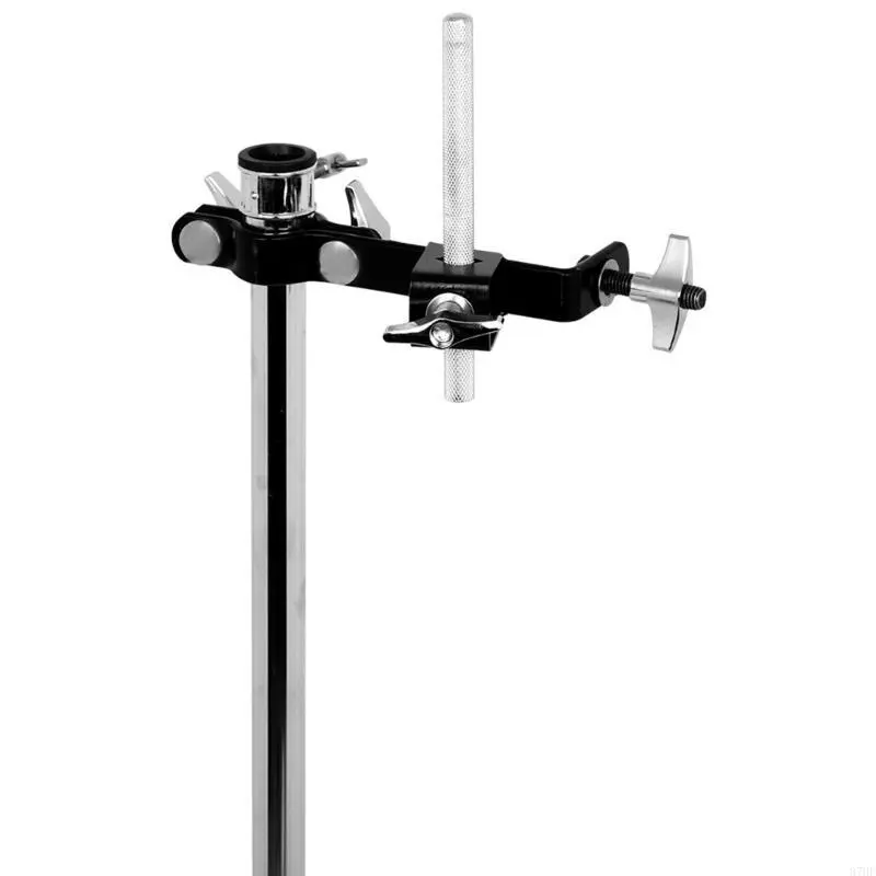 Metal Cowbell Holder Clamp Drum Tambourine Support Clip Adjustable Cowbell MountIng Bracket Clamp Easy to Install