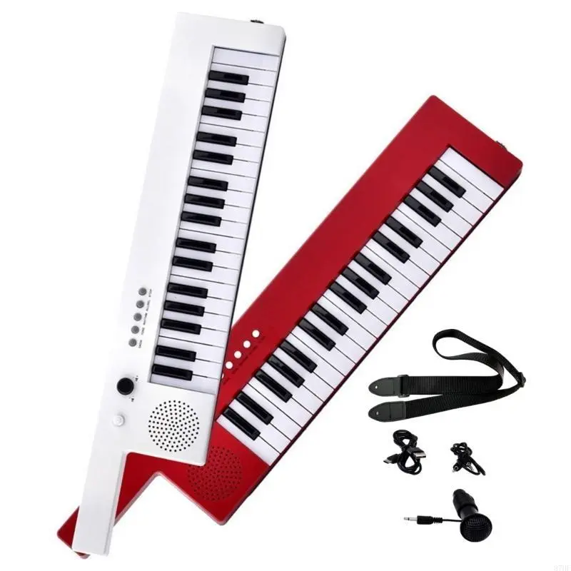 37 Keys Piano Kids Musical Piano, Kids Piano Keyboard with Microphone Portable