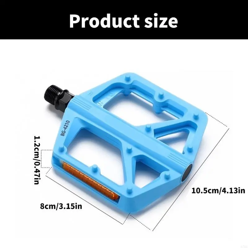 2pack Durability Bearing Nonslip Pedals Professional Road Bike Pedals