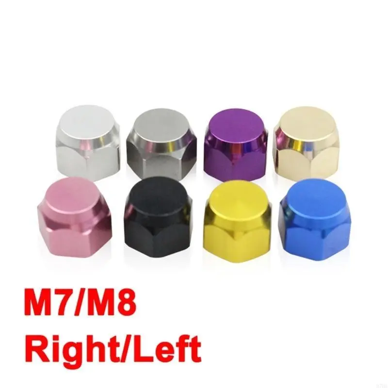 Fishing Reel Screws Nut Covers Left/Right Handle Locking Plate Screws Nut Covers Fishing Accessories Easy to Install