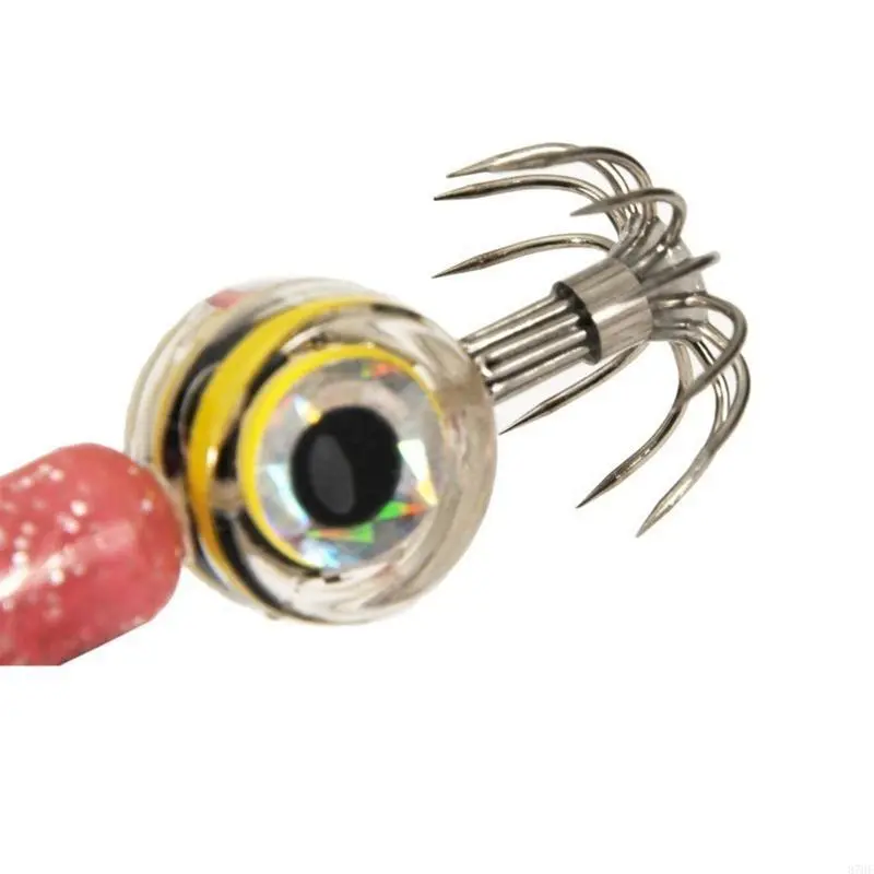 Simulation LED Shrimp Fishing Lures Animated Fishing Baits Gifts for Men or Boy